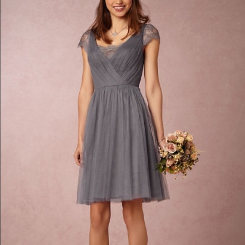 Anthropology BHLDN Ruby Dress